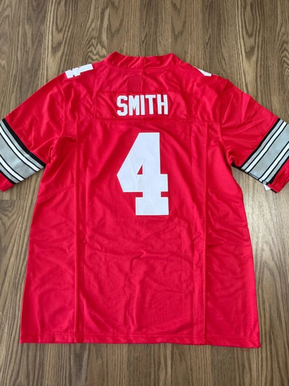 Jeremiah Smith Stitched Vapor Jersey Red Scarlet